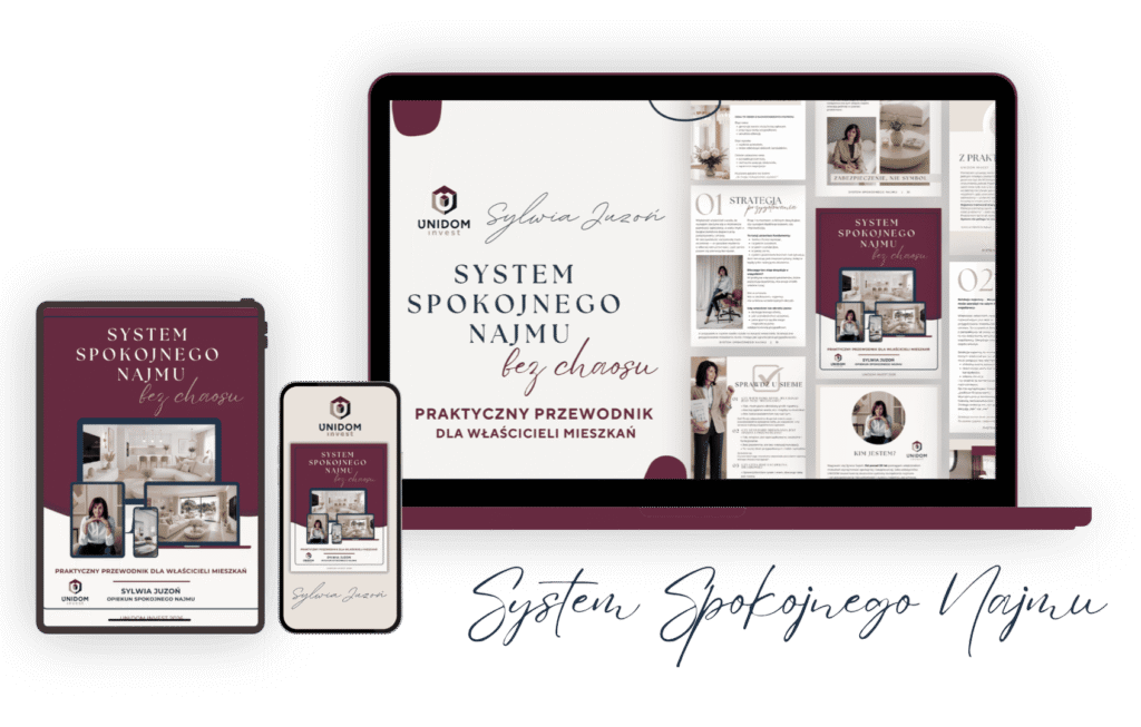 System Spokojnego Najmu – ebook o zarządzaniu najmem Sylwii Juzoń